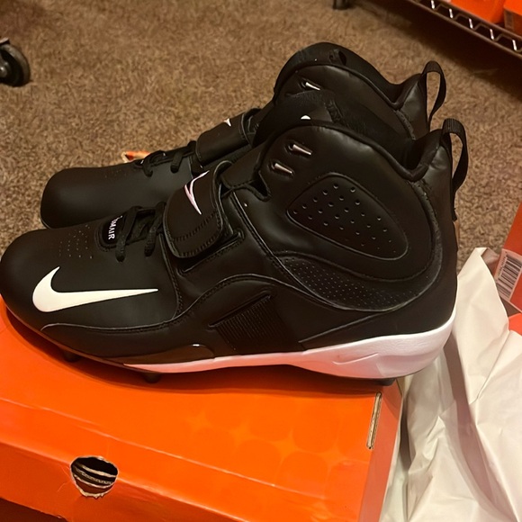 Nike air zoom boss d football cleats black / white 310954 011 88472647087914 16 main image 7